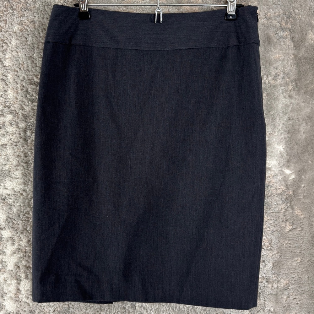 Liz Claiborne Size 6 Career Professional Pencil Skirt Dark Gray Sleeveless Women